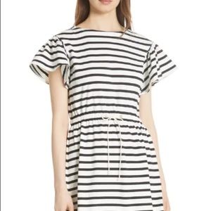 New 💥with Tags Kate Spade Stripe Tie Waist Dress